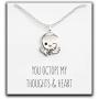 Happy Kisses Octopus Necklace Cute Nautical Pendant for Sea Lovers – Perfect for Woman, Kids and Children
