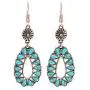 Big Turquoise Earrings for Women – Large Dangle Vintage Turquoise Earrings, Statement Rectangle Blue Turquoise Earrings (Teardrop Turquoise Earrings D) Big Turquoise Earrings for Women – Large Dangle Vintage Turquoise Earrings, Statement Rectangle Blue Turquoise Earrings (Teardrop Turquoise Earrings D)