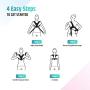 Back Brace Posture Corrector for Men Women - Adjustable Invisible Brace USA Design - Universal
