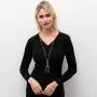welbijoux Necklaces for Women Heart Pendant Long Sweater Layered Y Statement Lariat Silver Rose Gold Chain Necklace with Gifts Box welbijoux Necklaces for Women Heart Pendant Long Sweater Layered Y Statement Lariat Silver Rose Gold Chain Necklace with Gifts Box
