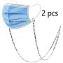 YENGON Mask Holder Lanyard Chain Necklace Strap Stylish Leash Handy Face Mask Retainer Hanger Keeper Mask Holder Accessory Necklace Jewelry for Women Men Teen Girls Kids