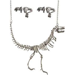 COLORFUL BLING Jane Stone Dinosaur Vintage Necklace Short Collar Fashion Costume Jewelry for Women Teens