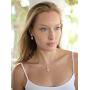 Mariell Glamorous Pear-Shaped Cubic Zirconia Wedding Necklace and Earrings Set for Brides or Bridesmaids