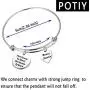 POTIY Aunt Bracelet Aunt Adjustable Bracelet Jewelry Aunt Gift Not Auntie by Blood But Auntie by Heart Birthday Gift for Auntie from Nephew Niece POTIY Aunt Bracelet Aunt Adjustable Bracelet Jewelry Aunt Gift Not Auntie by Blood But Auntie by Heart Birthday Gift for Auntie from Nephew Niece