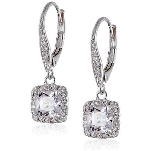 Anne Klein Flawless Cubic Zirconia Lever-Back Drop Earrings