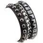 4 Pieces Punk Rock Faux Leather Rivet Spike Studded Bracelet Gothic Biker Strap Cuff Buckle Wristband Bracelet for Men Women Girls Boys Hip Hop Unisex Jewelry Gift 4 Pieces Punk Rock Faux Leather Rivet Spike Studded Bracelet Gothic Biker Strap Cuff Buckle Wristband Bracelet for Men Women Girls Boys Hip Hop Unisex Jewelry Gift