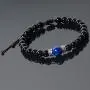 J&C Handmade 4mm Hematite Adjustable Braided Healing Stones Bracelets, S925 Sterling Silver Artisan Barrel Beads Bracelets for Women/Men. J&C Handmade 4mm Hematite Adjustable Braided Healing Stones Bracelets, S925 Sterling Silver Artisan Barrel Beads Bracelets for Women/Men.