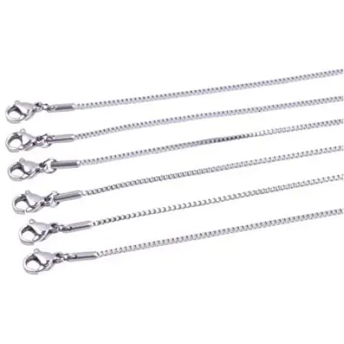 KONMAY 3pcs Stainless Steel Round Snake Chains Box Chains Cable Chains for Men and Women(16-28) KONMAY 3pcs Stainless Steel Round Snake Chains Box Chains Cable Chains for Men and Women(16-28)