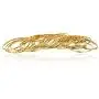 Lux Accessories Textured Heart Moon Infinity Multi Bangle Set (30 PC)