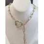 W WOOGGE Womens Mens 8mm Paperclip Link Chain Necklace with Pendant Gold 20 Inch Charm Necklace Choker Punk Chunky Jewelry Accessories for Boys Girls W WOOGGE Womens Mens 8mm Paperclip Link Chain Necklace with Pendant Gold 20 Inch Charm Necklace Choker Punk Chunky Jewelry Accessories for Boys Girls