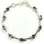 55Carat Natural Amethyst Bracelet February Birthstone 925 Silver Jewelry Handmade for Gift L 6.5 to 8 in