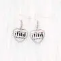 AKTAP Friends TV Show Inspired Featuring Mohamed Drissi Drop Earrings Movie TV Series Jewelry Gift