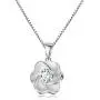 Carleen Sterling Silver Solitaire Stunning Cubic Zirconia CZ Simulated Diamond Rose Flower Pendant Necklace Jewelry Gifts for Women Girls Mom Her, Box Chain Length 18'' Carleen Sterling Silver Solitaire Stunning Cubic Zirconia CZ Simulated Diamond Rose Flower Pendant Necklace Jewelry Gifts for Women Girls Mom Her, Box Chain Length 18''
