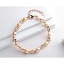 Pearl Bracelets Freshwater Cultured Pearl Bracelets Gold Filled with Adjustable Chain Jewelry Gift for Teen Girls Daughter Women Bridal