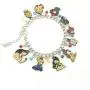 Beauty and the Beast sleeping beauty Belle Tangled Cinderell Snow White little mermaid Mulan Princess Bracelet Gifts for Women girl