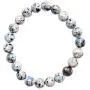 Zenergy Gems Charged Natural Gemstone Crystal 8mm Bead Bracelet + Selenite Charging Heart [Included]