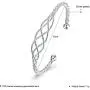 Fashion Trendy Open Leaf Cuff Bracelet Bangles for Women Simple Plant Bracelet Femme Boho Jewelry Birthday Gift