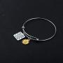 AKTAP Sunflower Jewelry Shes a Sunflower Strong and Bold and True to Herself Sunflower Bracelet Sunflower Gifts