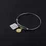 AKTAP Sunflower Jewelry Shes a Sunflower Strong and Bold and True to Herself Sunflower Bracelet Sunflower Gifts