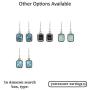 YoTreasure Black Onyx Solid 925 Sterling Silver Dangle Earrings Jewelry