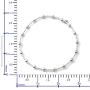 Shop LC Station Bead Stylish Bracelet 925 Sterling Silver Fashion Jewelry for Women Stretchable
