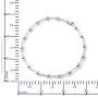 Shop LC Station Bead Stylish Bracelet 925 Sterling Silver Fashion Jewelry for Women Stretchable Shop LC Station Bead Stylish Bracelet 925 Sterling Silver Fashion Jewelry for Women Stretchable