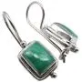 SilverStarJewel 925 Solid Silver Rectangle 6 x 8 mm Malachite Drop Earrings 1'' 4.7 Grams SilverStarJewel 925 Solid Silver Rectangle 6 x 8 mm Malachite Drop Earrings 1'' 4.7 Grams