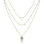 10/12 PCS Multiple DIY Layered Choker Necklace Pack for Teens - Gold Y Pendant Necklace for Women - Gold Silver Chokers for Teen Girls