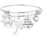 EXGOX Initial Charm Bracelets Horse Gifts for Women Girls,Engraved A-Z Letters Initial Charm Bracelet Horse Jewelry Horse Gifts for Best Friend Kids Teens Lovers Women Girls EXGOX Initial Charm Bracelets Horse Gifts for Women Girls,Engraved A-Z Letters Initial Charm Bracelet Horse Jewelry Horse Gifts for Best Friend Kids Teens Lovers Women Girls