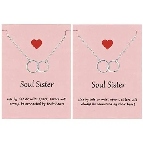 Your Always Charm Soul Sisters Necklace,Best Friend Necklaces for 2 Sister Graduation Gifts Your Always Charm Soul Sisters Necklace,Best Friend Necklaces for 2 Sister Graduation Gifts