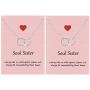Your Always Charm Soul Sisters Necklace,Best Friend Necklaces for 2 Sister Graduation Gifts