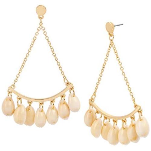 Puka Shell Chandelier Earrings