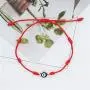 4Pcs Lucky 7 Knots Red String Evil Eye Bracelet Handmade Adjustable Rope Corded Braide Amulet Protection Bracelet for Women Men Boy Girl Good Luck Message Card Friendship Jewelry Gift 4Pcs Lucky 7 Knots Red String Evil Eye Bracelet Handmade Adjustable Rope Corded Braide Amulet Protection Bracelet for Women Men Boy Girl Good Luck Message Card Friendship Jewelry Gift