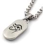 GUNGNEER Stainless Steel Scarab Pendant Egyptian Eye of Horus Necklace Health Protection Amulet Talisman Jewelry