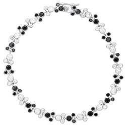 Disney Mickey Mouse Jewelry for Women and Girls, Sterling Silver Cubic Zirconia Tennis Bracelet,