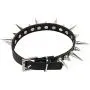 Bystar Unisex Genuine Leather Punk Rock Gothic Spikes Rivets Choker Collar Necklace Bystar Unisex Genuine Leather Punk Rock Gothic Spikes Rivets Choker Collar Necklace