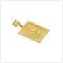 Mgutillart 18K Gold Plated Allah Pendant Islamic Necklace