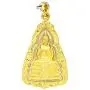 Phra Sothorn Pendant Charm Thai Buddha Amulet 22k Thai Baht Yellow Gold Plated Jewelry From Thailand Size 4.7 cm Phra Sothorn Pendant Charm Thai Buddha Amulet 22k Thai Baht Yellow Gold Plated Jewelry From Thailand Size 4.7 cm