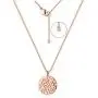 NA Dainty Full Moon Necklaces 14K Gold/Silver/Rose Gold Plated Hammered Disc Necklace Carved Full Round Moon Phase Pendant Minimalist Jewelry