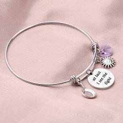 Tangled Quotes Keychain at Last I See The Light Gifts Inspirational Gifts