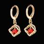 LAMAPOLIS Drop Dangle Earrings CZ Cubic Zirconia Design 14K Plated Gold Silver Hypoallergenic,Gorgeous Gift for Women and Girls