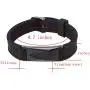 EMF Protection Bracelet, Anti Radiation Bracelet 7 in 1 Joint Pain and Carpal Tunnel Bracelets for Men and Women | EMF Protection Necklace/Pendant（Black）