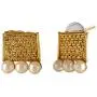Efulgenz Indian Bollywood Traditional Faux Pearl Temple Choker Wedding Necklace Earrings Jewelry Set