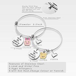 Winnie The Pooh Gift Piglet & Winnie The Pooh Gift Friendship Bracelet BFF Gift You’re the Pooh/Piglet to My Piglet/Pooh（BR-Pooh/Piglet）