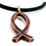 FORGIVEN JEWELRY Jesus Fish Large Ichthus Copper Necklace