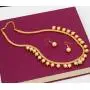 SANARA Indian Traditional Bollywood Pearl Drop Vintage Necklace Earring Set Women & Girls Party Wear Fashionable Jewelry