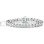 NATALIA DRAKE 1/4 Cttw Wave Link Diamond Tennis Bracelet for Women in Rhodium Plated Sterling Silver (Color I-J / Clarity I2-I3) NATALIA DRAKE 1/4 Cttw Wave Link Diamond Tennis Bracelet for Women in Rhodium Plated Sterling Silver (Color I-J / Clarity I2-I3)