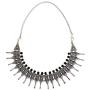 Sansar India Oxidized Kolhapuri Choker Indian Necklace Jewelry for Girls and Women