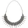Sansar India Oxidized Kolhapuri Choker Indian Necklace Jewelry for Girls and Women
