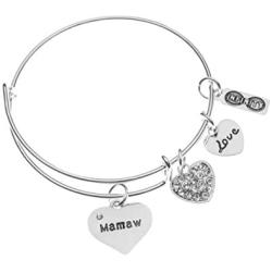 Infinity Collection Mamaw Bracelet, Mamaw Jewelry, Grandma Jewelry Makes Great Grandma Gifts